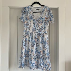 Blue Floral Dress